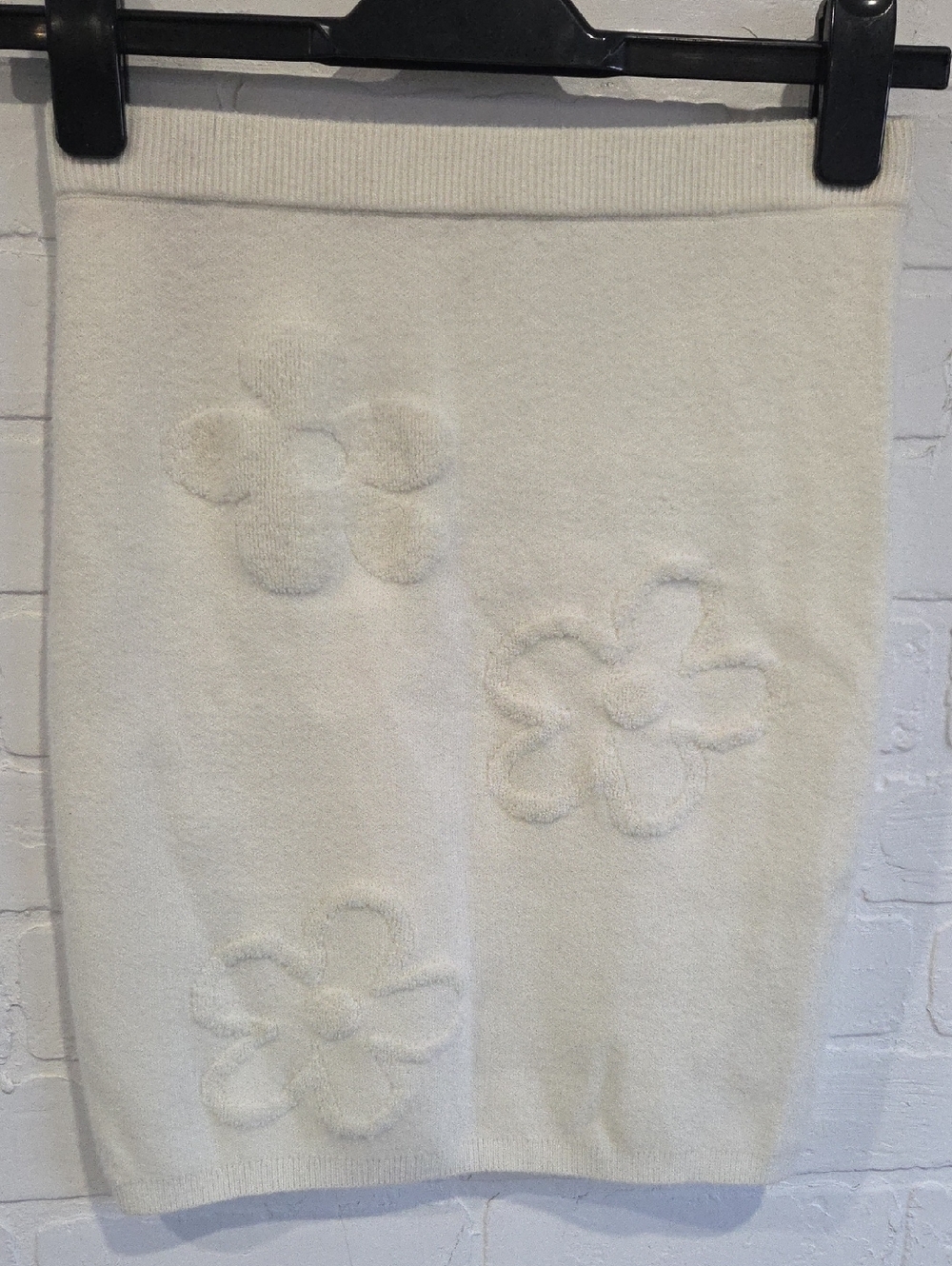 Freshman 1996 Knit Mini With Bouclé Flowers